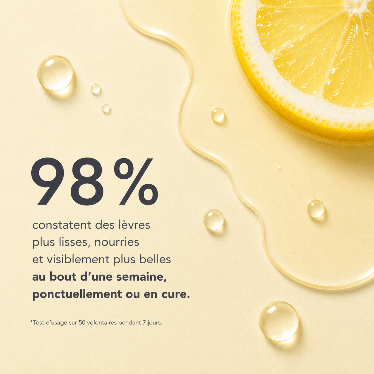 Baume ECLEA · Anti-hyperpigmentation des lèvres.