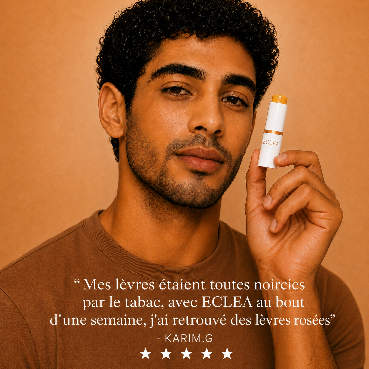 Baume ECLEA · Anti-hyperpigmentation des lèvres.