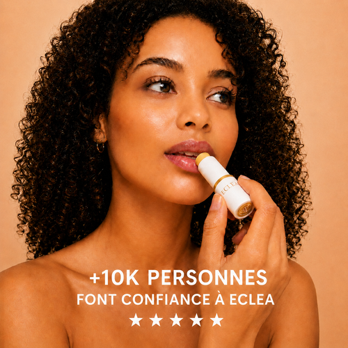 Baume ECLEA · Anti-hyperpigmentation des lèvres.