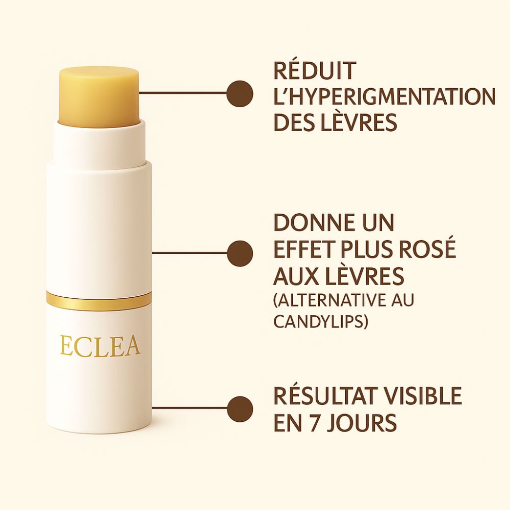 Baume à lèvre au curcuma - anti hyperpigmentation et éclaircissant